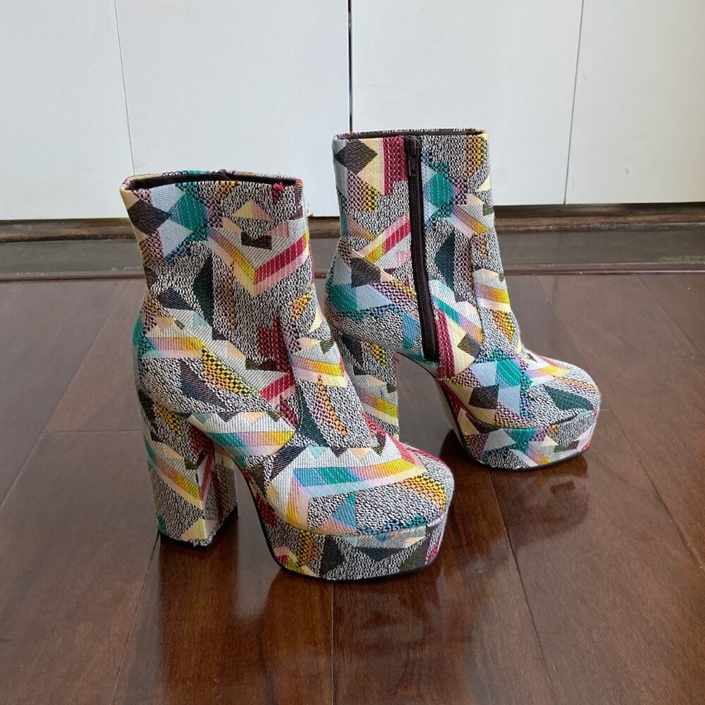 Asos Patchwork Boots - image 1